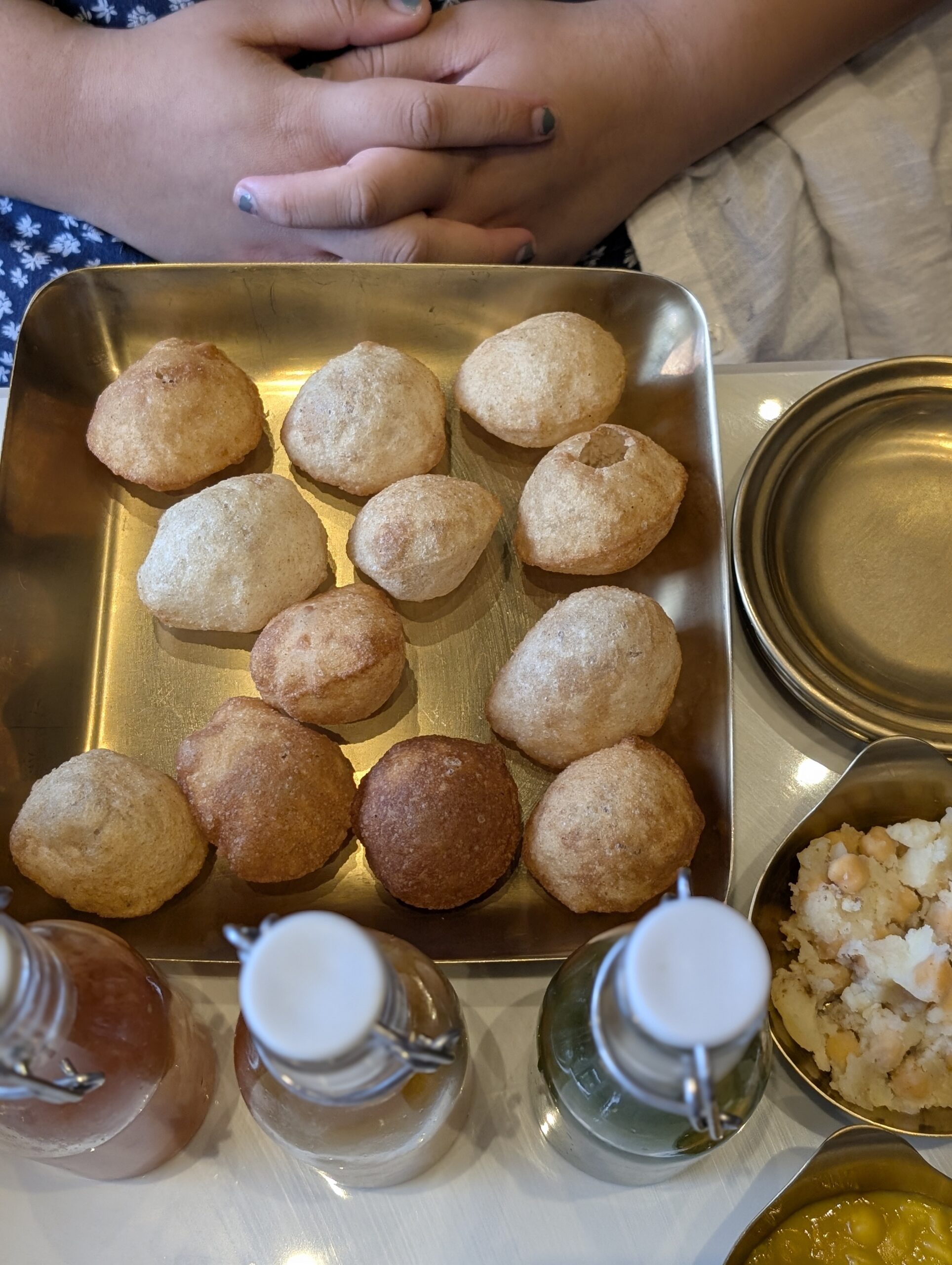 Golgappa tray